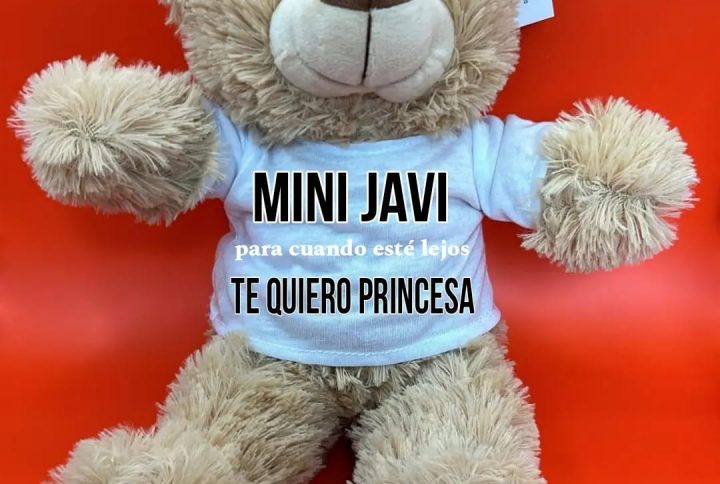 PELUCHE PERSONALIZADO SAN VALENTIN PAREJA