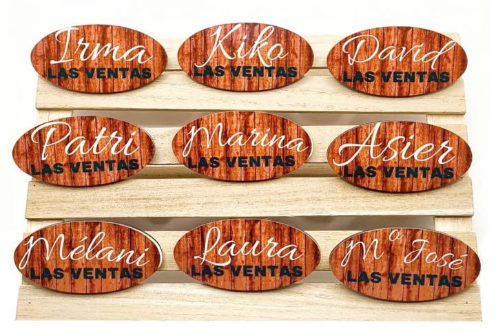 chapa, identificativa, identificacion, placa, bolis, publicitario, logo, merchandising, empresa