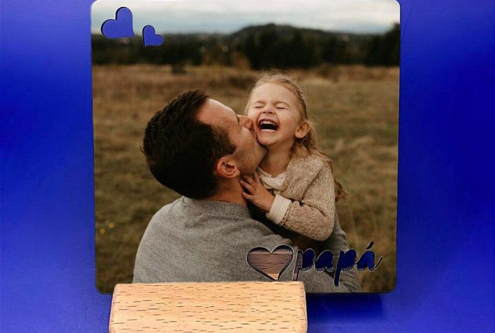 posavasos, imán, fotos, personalizado, dia del padre, papa, papá, foto, madera