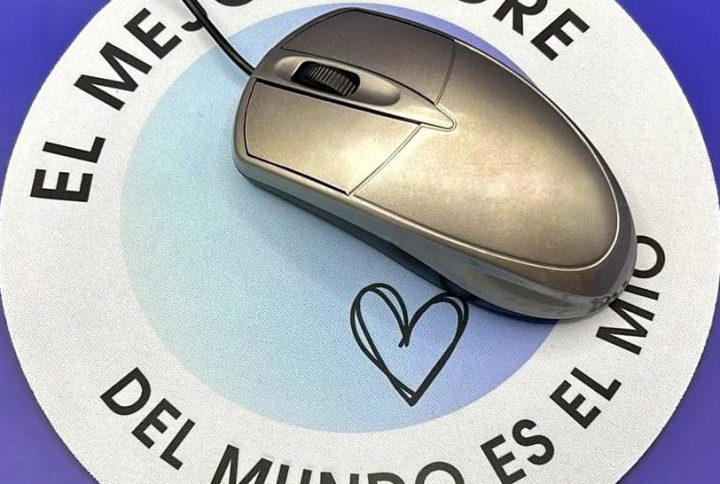 alfombrilla, papa, papá, día del padre, personalizada, ordenador, ratón, regalo
