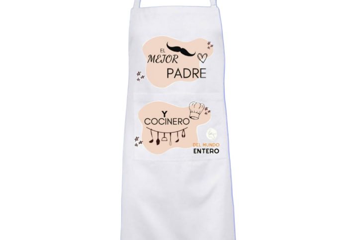 mandil, mandilon, delantal, personalizado, papá, día del padre, regalo, hijos, nombre, cocinero, COCINERA, MAMA, DIA DE LA MADRE