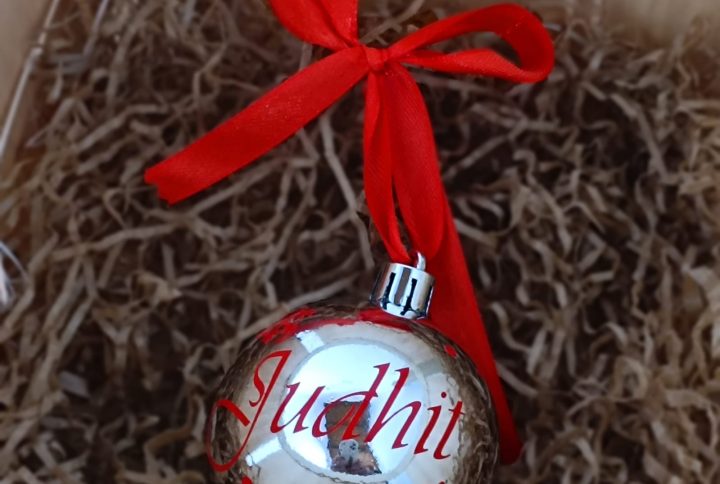 Bola Navidad personalizada